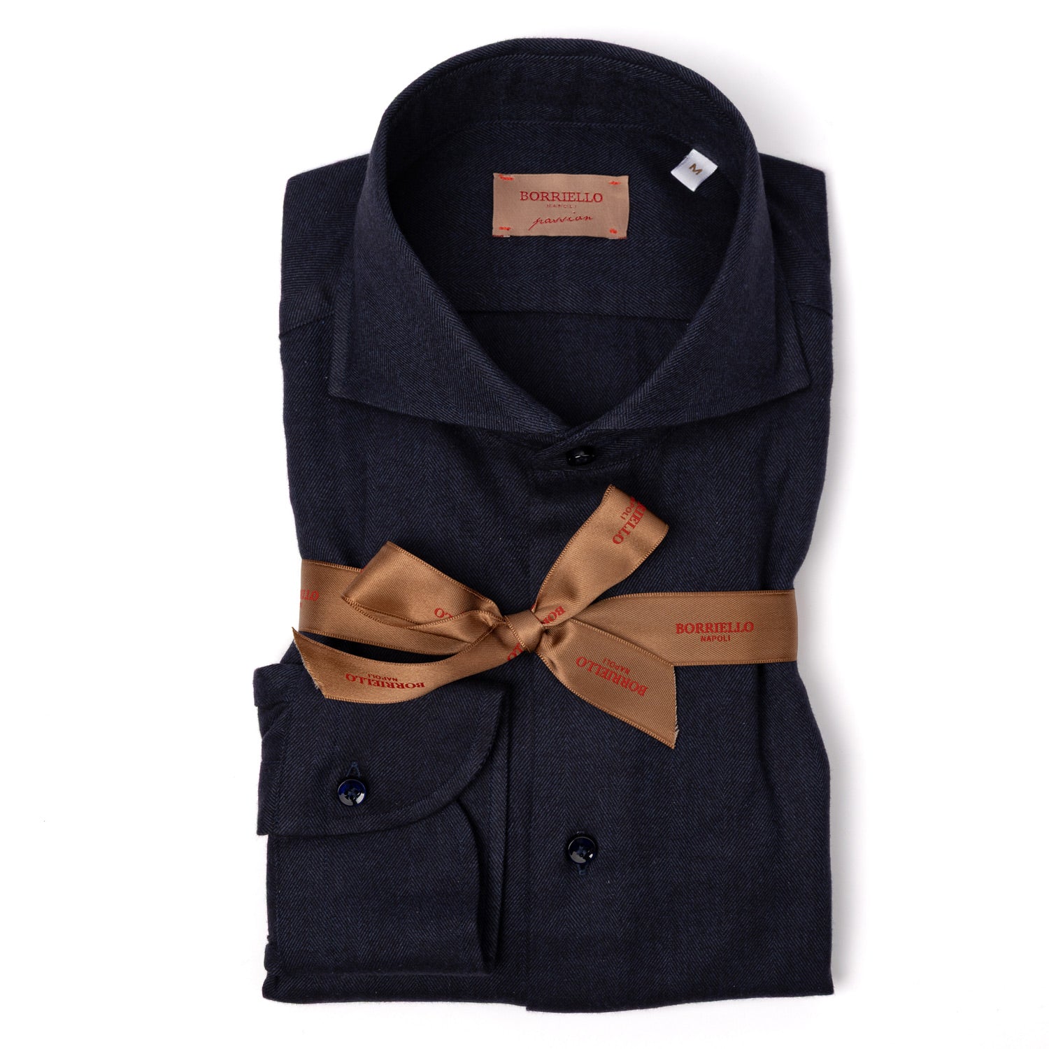 Sports Shirt "Cash-Bone" made from fine luxury Flannel - Linea Passion